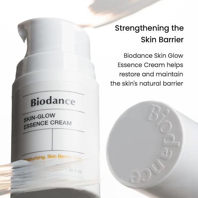 BIODANCE Skin-Glow Essence Cream, Moisturizing, Anti-Aging, Hyaluronic Acid & Ceramide Facial Moisturizer, Korean Skincare | 1.69 fl.oz, 50ml
