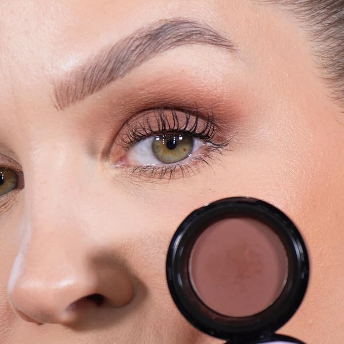 Sandstone Scandinavia Eyeshadow for Sensitive Eyes, Eyeshadow with Long Durability, Allergy Certified, Fragrance-Free and Vegan Eye Make-Up, Hypoallergenic Make-Up (563 Espresso)