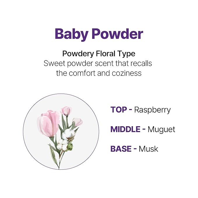 KUNDAL Korean Shampoo and Conditioner Set [Baby Powder] Salon-quality, Long Lasting Scent, Moisturizing, Sulfate-Free, Argan & Macadamia Oil, Korean Hair care, For all hair types, 16.9 fl oz each