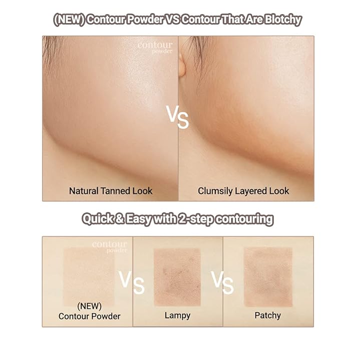 ETUDE Contour Powder - Creator | Bronzer And Contour Palette To Effortlessly Define The Face Like A Selfie | Smooth, Velety Texture | Natural Look, brown, Korean Makeup, Kbeauty, Perfect for Gift