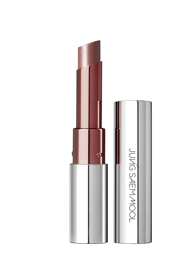 JUNG SAEM MOOL New Classic Glaze Lipstick 2.3g, High-Shine Slim Lipstick with Volumizing Menthol, Lightweight Non-Sticky Glassy Finish, Nourishing Lip Care, Korean Lip Makeup (Silhouette Mauve)