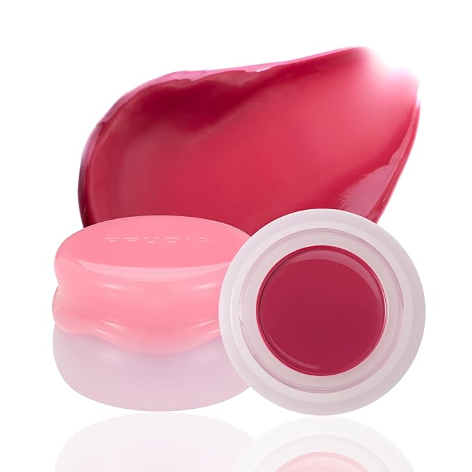 FRUDIA Glow Juicy Jam Lip & Cheek Stain (Rosy Berry) – Korean Lip Tint & Blush in One | Long-Lasting, Moisturizing, Non-Sticky Glossy Color for Lips, Cheeks & Eyes | Rosy Raspberry Pink (4.5g)