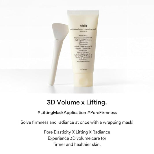 Abib Lifting Collagen Wrapping Mask Jericho Rose Film 3.38 fl oz