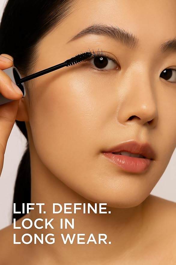 Han All Fix Mascara L01 Long Black – Tubing Makeup Black Mascara, Essence Waterproof, Volume and Length