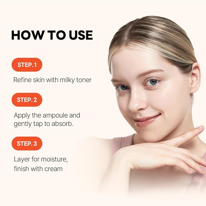 ROUND LAB Soybean Panthenol Ampoule 1.69 Fl Oz, Deep Hydration Serum with Nano Niosome Panthenol, and Ceramides for Skin Barrier Strengthening and Non Sticky Moisture Retention, Korean Skincare