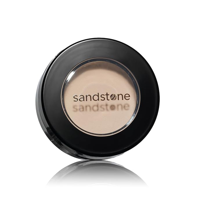 Sandstone Scandinavia Eyeshadow for Sensitive Eyes, Eyeshadow with Long Durability, Allergy Certified, Fragrance-Free and Vegan Eye Make-Up, Hypoallergenic Make-Up (262 White-ish)
