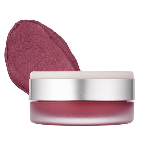 Heart Percent Dote On Mood Custom Lip & Cheek Single – Blendable & Buildable Soft Velvety Matte Cream Blush (Fog Pot), Long-Lasting Lightweight Multi-Use & Lip Tinted Balm 4.7g, M05. Calm Mauve