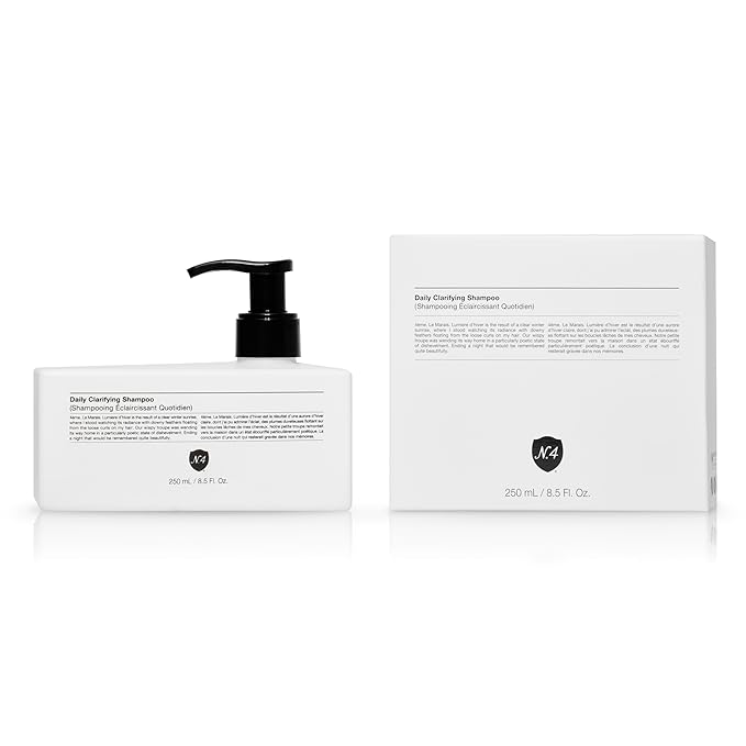 Number 4 Clarifying Shampoo, Shampoo for Women and Men, Cleansing Hair Shampoo, 8.5 oz