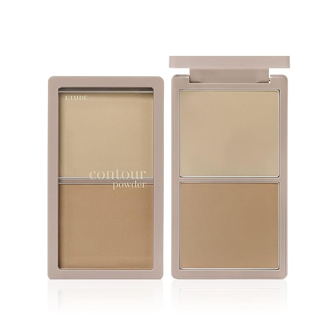 ETUDE Contour Powder - Creator | Bronzer And Contour Palette To Effortlessly Define The Face Like A Selfie | Smooth, Velety Texture | Natural Look, brown, Korean Makeup, Kbeauty, Perfect for Gift