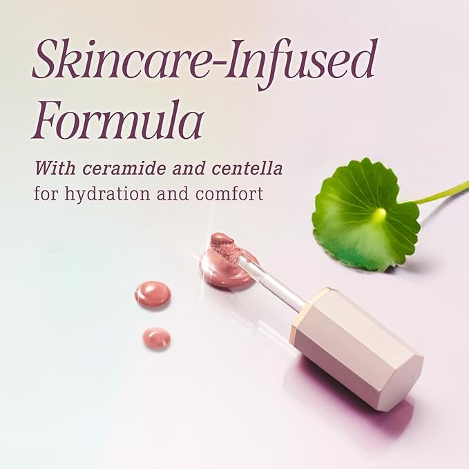 DEARDAHLIA Petal Drop Blush (Dreamy) - Vegan Weightless Liquid Blush with Long-lasting Pigment, Buildable and Skincare-Infused Fomula. Natural Flush, and Dewy Finish. Korean Makeup for Cheeks. 0.14 oz