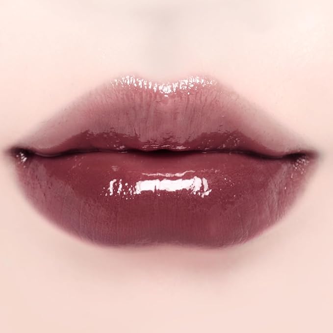 DINTO Blur-Glowy MINI Lip Tint 261 Umbra - Glossy Finish, Hydrating, Long Lasting, Lightweight Texture, Non-Sticky, Vegan & Cruelty-Free, Korean makeup (11 colors)