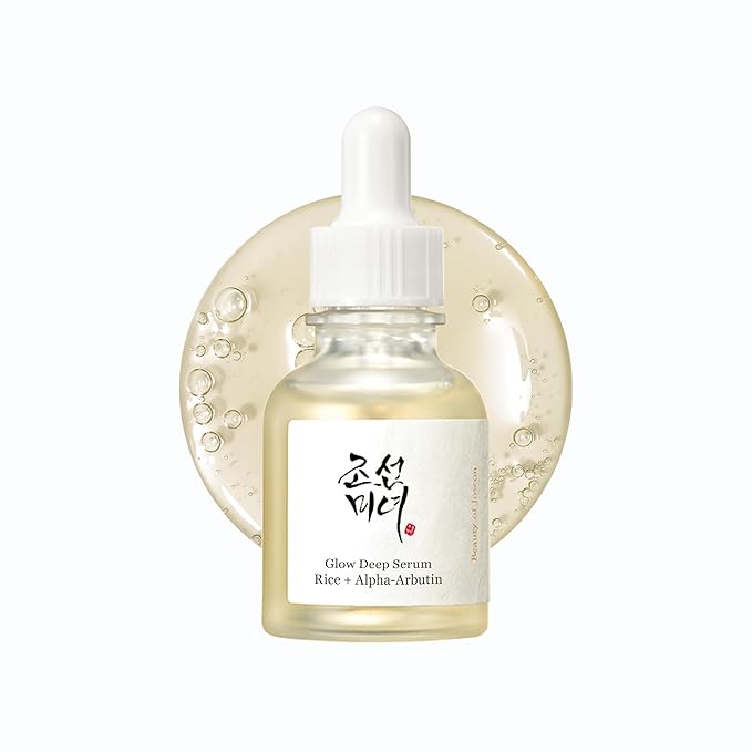 Beauty of Joseon Glow Deep Serum Rice Alpha-Arbutin for Uneven Dull Skin Tone, Daily Korean Skin Care for Men and Women 30ml, 1 fl.oz