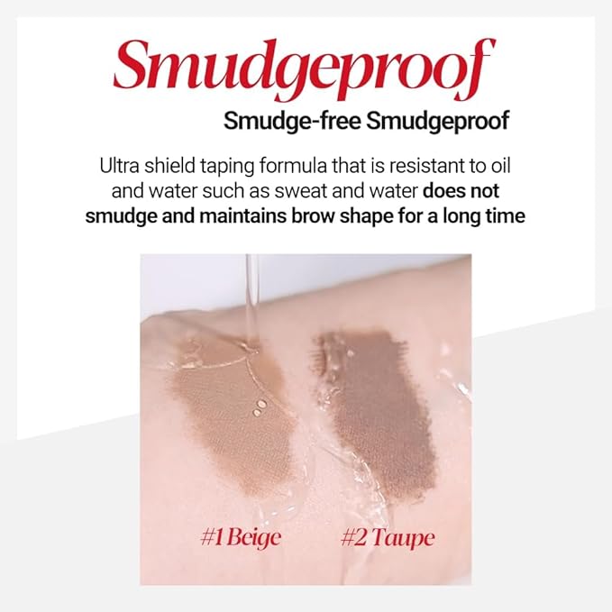 Espoir The Brow Color Fixing Cara #6 Rosy Brown 0.1 fl oz | Easy Fixing without Clumping | Long Lasting Smudgeproof Eyebrow Mascara | Soft Mood Coloring Tinted Gel | Korean Eye Makeup