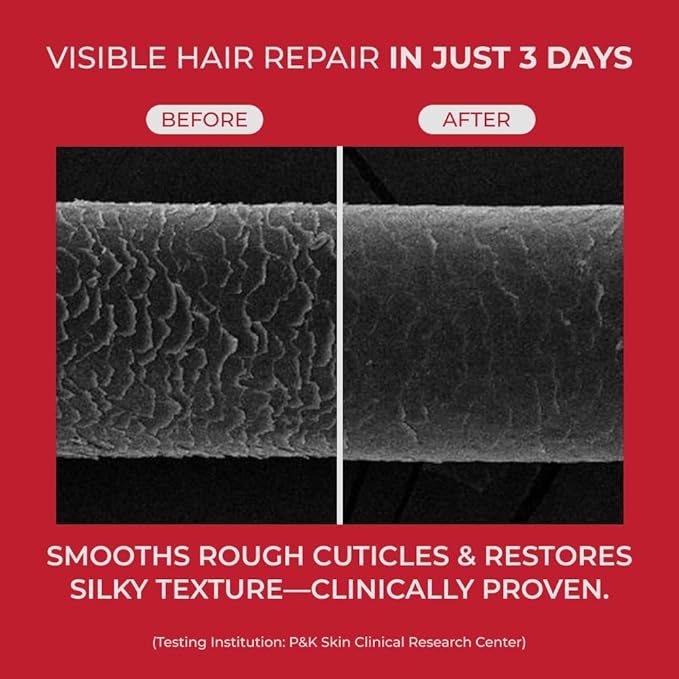 MOEV ANNURCATIN Hair Treatment Mask | Korean Apple Hair Care for Deep damage repair | Sulfate-Free | Thickening & Moisturizing conditioner for damaged, thin, dry hair (6.76 fl.oz, apple & vanilla)