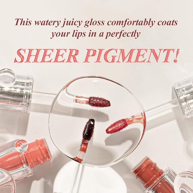 TIRTIR Waterism Glow Tint (Lip Plumper_Light Pink, 0.14 Fl Oz (Pack of 1))