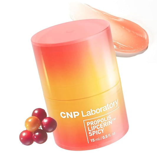 CNP Honey Lip Butter - Propolis Lipcerin™ 04 Mint, Hydrating Overnight Manuka Lip Balm & Mask, 12hr Long-Lasting Moisture, Stocking Stuffers, Gifts for Women, 0.5 fl.oz.