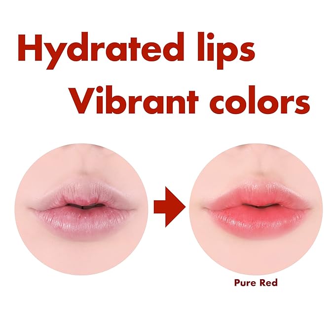 ISOI Bulgarian Rose Lip Treatment Balm (Berry Rose), Tinted Balm for Dry Lips, Korean Skincare (0.18 oz, 5g)