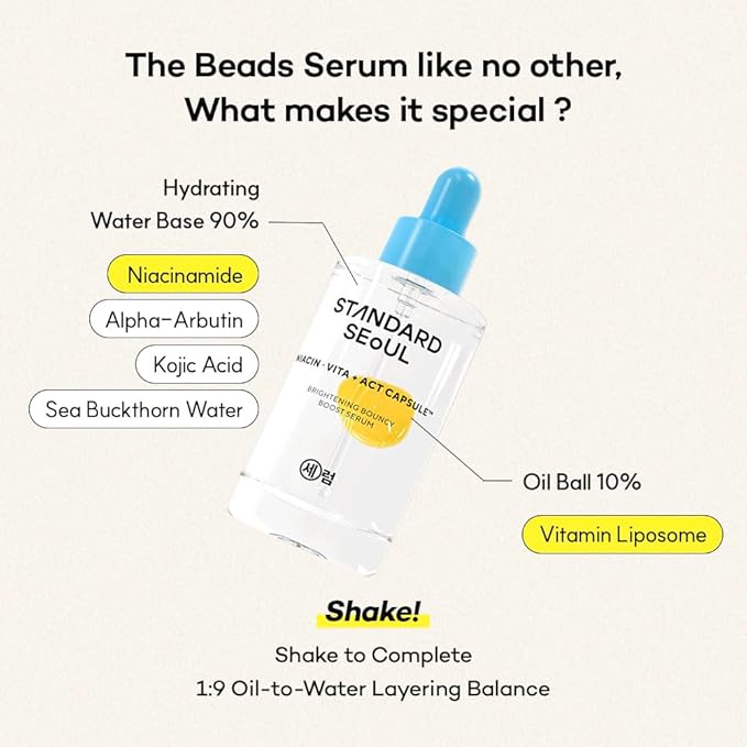 Vitamin C, Niacinamide Serum for Dark Spots, Uneven Tone & Radiance, Korean Glass Skin, Anti-Wrinkle, Collagen Serum, Vitamin Liposome, Moisturizer, Retinol Face Ampoule 30ml