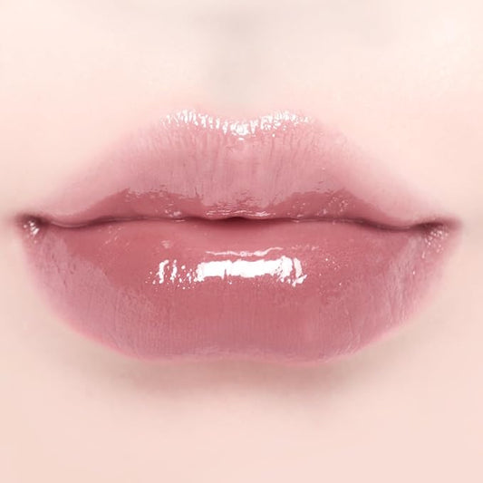 DINTO Blur-Glowy MINI Lip Tint (257 Ave Maria) - Glossy Finish, Hydrating, Long Lasting, Lightweight Texture, Non-Sticky, Vegan & Cruelty-Free, Korean makeup (11 colors)