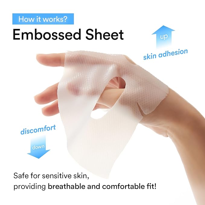 Abib Collagen Gel Mask Sedum Jelly 4 Sheets (Hydrating) I Korean Vegan Collagen, Cooling Hydrating Hyaluronic Acid Hydrogel Face Mask Skin Care