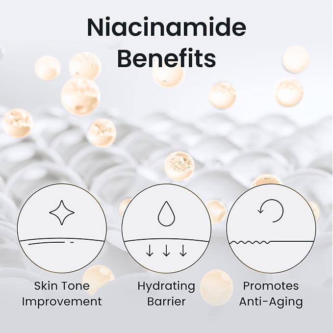 Niacinamide 20% Vitamin C Ampoule – CUSKIN Korean Skin Care with Niacinamide, Glutathione, Hyaluronic Acid, Adenosine, Panthenol for Skin Elasticity and Moisturizing, 30g (1.01 Fl. Oz)