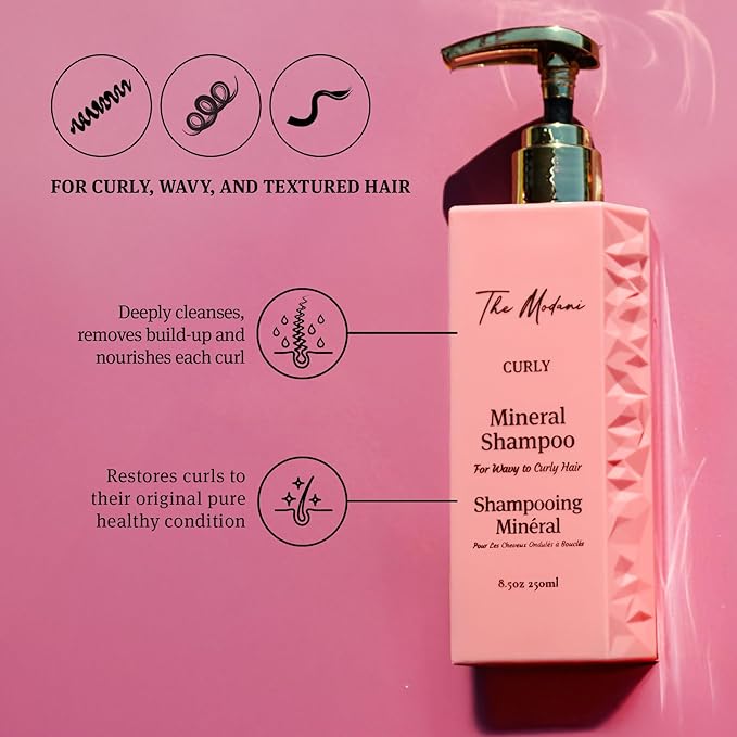 Curly Mineral Shampoo (8.5oz/250ml)