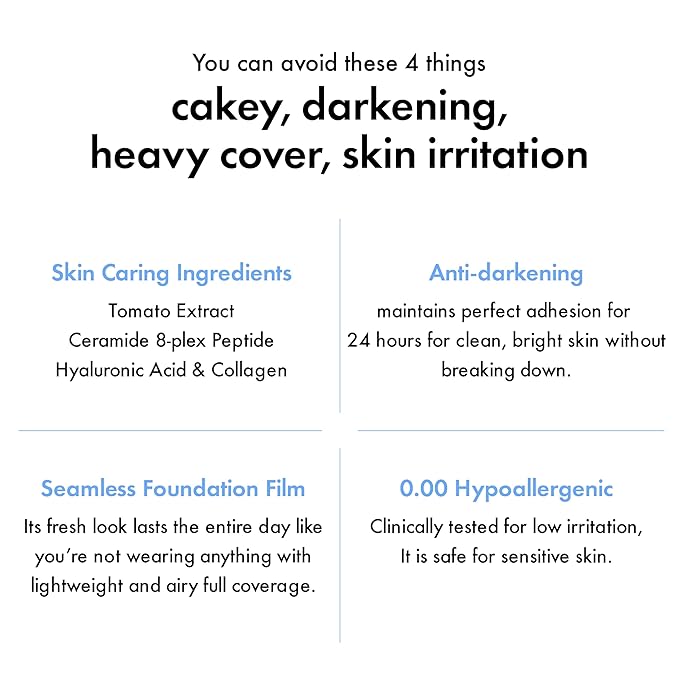 Amuse SEOUL Ceramic Skin Perfector Cushion Foundation (1.5 NATURAL) | Long-lasting, Lightweight, Semi-matte, Flawless Coverage, Hypoallergenic, Vegan, Korean Beauty (15g / 0.52oz.)