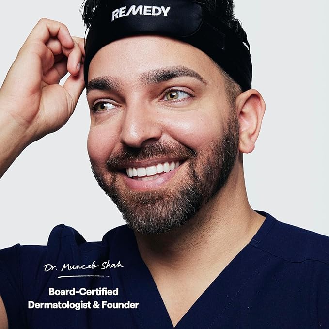 Remedy for Healthy Aging - Retinaldehyde, Resveratrol, Glycolic Acid, Argireline, Ferulic Acid, Matrixyl 3000 - Anti-Aging Treatment for Wrinkles, Uneven Texture & Tone - By Dermatologist Dr. Shah