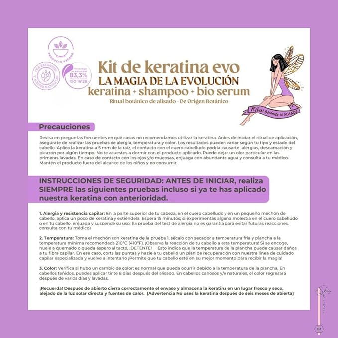 Aftercare for Ritual Botánico Keratina Orgánica | Treatment to Straighten, Repair and Relax Hair | All Natural, Organic & Vegan Ingredients | Product of Colombia| Keratin Large, 1 Liter/33.8 Fl Oz