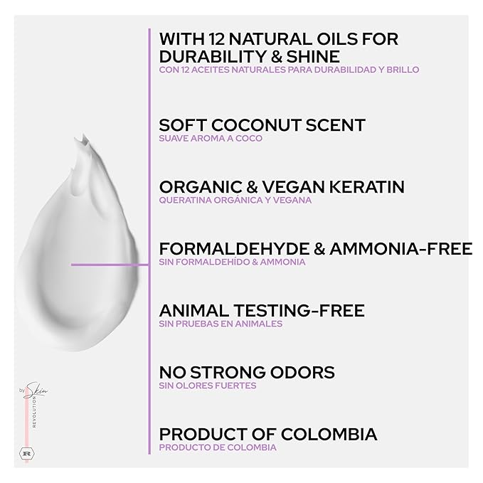 Aftercare for Ritual Botánico Keratina Orgánica | Treatment to Straighten, Repair and Relax Hair | All Natural, Organic & Vegan Ingredients | Product of Colombia | Keratin Small, 120ml/4.05 Fl Oz)