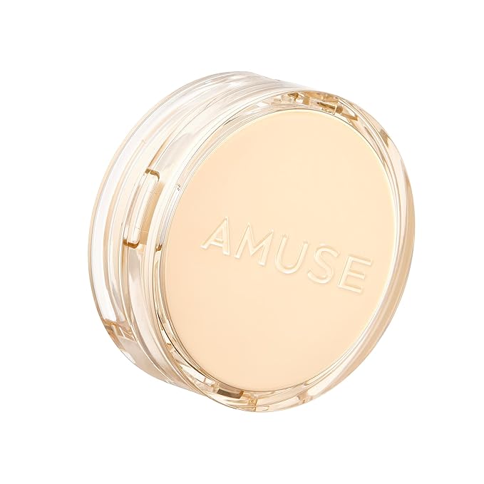 AMUSE SEOUL Dew Jelly Vegan Cushion Foundation (03 HONEY) | dewy, glow, long-lasting, double coverage, clean beauty, lightweight, natural look, foundation for sensitive skin, hydrating cushion