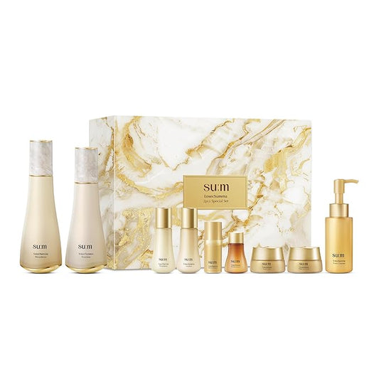 SU:M LOSECSUMMA Essence Duo Set (4 fl oz) - Advanced Anti-Aging Skincare. Infused with Troxerutin Complex™, Repair Elixir™, Avenaserine™ and Fermentation Technology