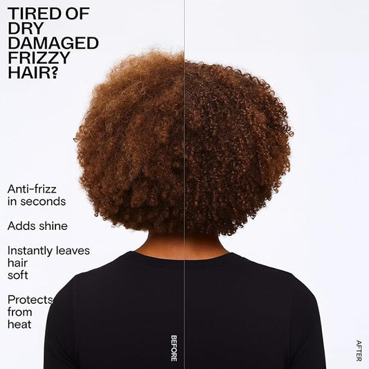 Korean Deep Hydrating Hair Oil for Dry Damaged Hair - Frizz Control, Heat Protectant, Adds Shine, Split Ends Repair - Lightweight Nourishing Oil for Curly, Wavy, Fine, Korean Care, 3.3 Fl Oz