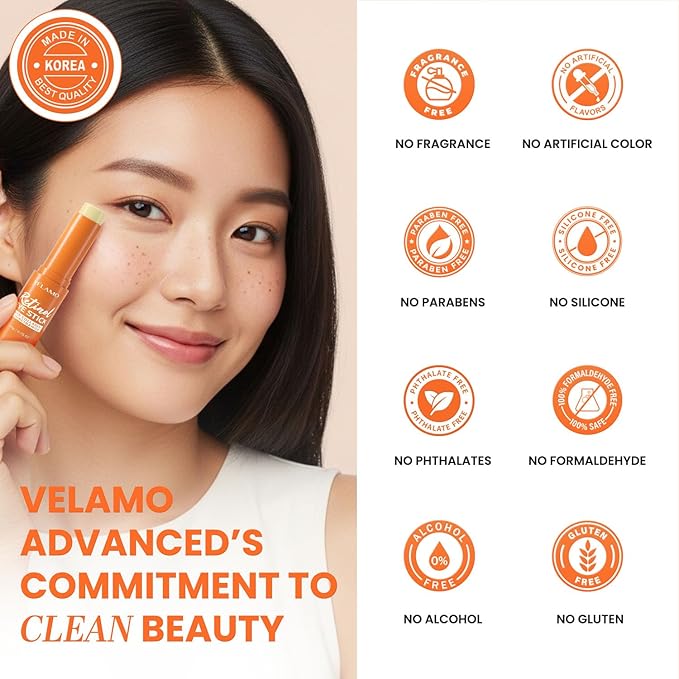 VELAMO ADVANCED Retinol Eye Balm Stick: Made in Korea, Travel Essentials, Upgraded 8-in-1 Formula with Collagen, Niacinamide & Peptides – Under Eye Cream for Dark Circles, Puffiness & Wrinkles 0.7oz