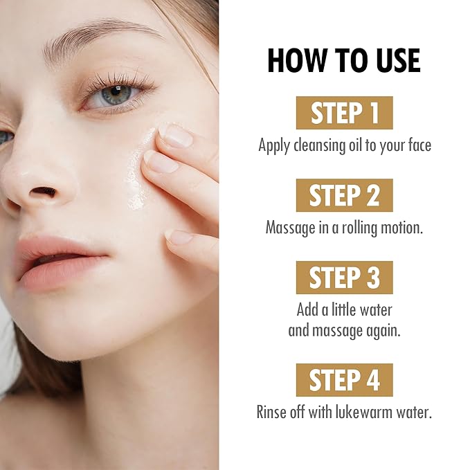 VEGREEN Rice Daily Moisture Pore Cleanser – Korean Skincare with 7-Plant Oil Complex | Gentle Makeup Remover for Oily Skin (5.07 fl oz)