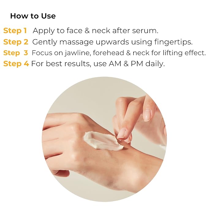 BMBCO 24K Gold Firming Cream – Anti-Aging Moisturizer with Collagen & Hyaluronic Acid | Wrinkle Repair for Face, Neck & Eyes | Korean Skincare – 50ml / 1.69 fl oz