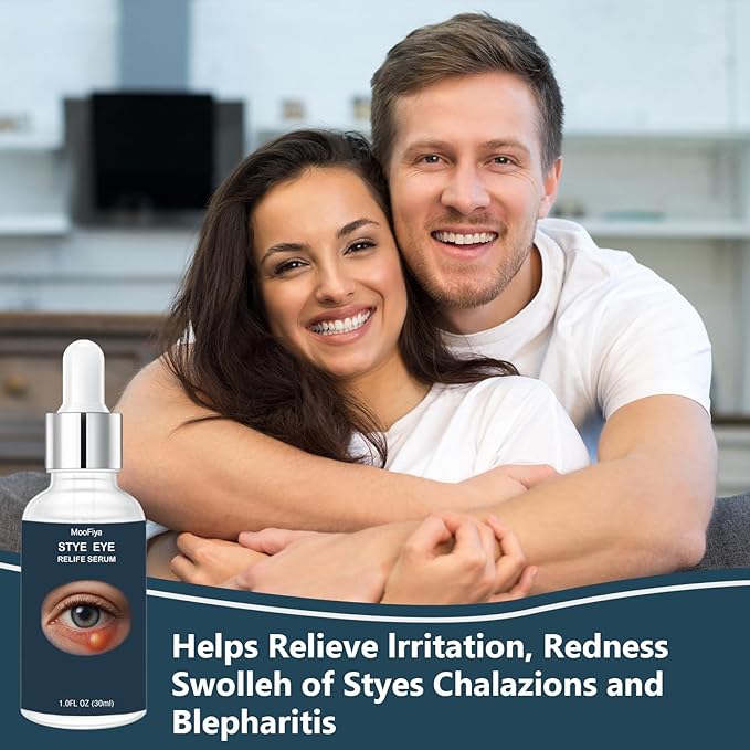 Stye Eye Treatment, Eye Reflief Serum for Styes and Chalazions, Non-Irritating, Eyelid Comfort Serum, Plant-based Formula, , (30ML-1 Fl Oz)
