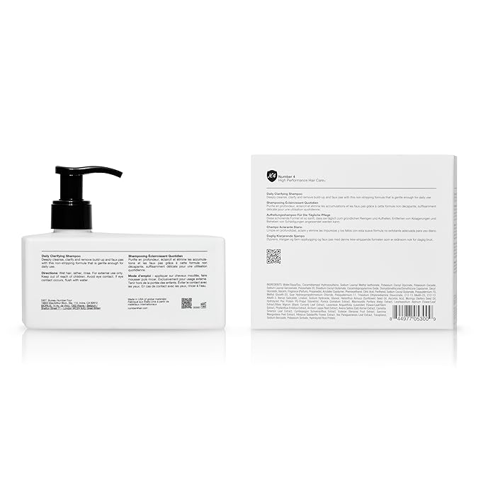 Number 4 Clarifying Shampoo, Shampoo for Women and Men, Cleansing Hair Shampoo, 8.5 oz