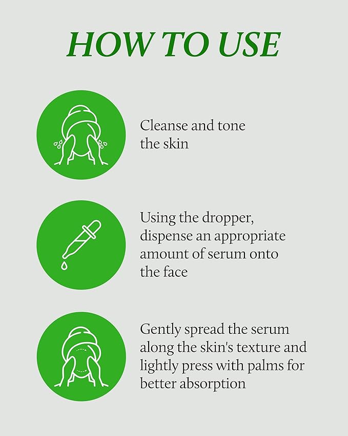 YADAH Cactus Green Hydra Serum (1.01fl oz) - Hydration, Oil-Moisture Balance, Strengthen Skin Barrier. Niacinamide, Adenosine.