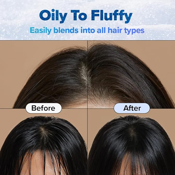 I DEW CARE Biotin Clarifying Dry Shampoo Limited Edition - Tap Secret Refill Set | With Black Ginseng, Non-aerosol, Formulated Without Benzene, Travel Size, Stocking Stuffers, Mini Set, 0.24 oz. x 2EA