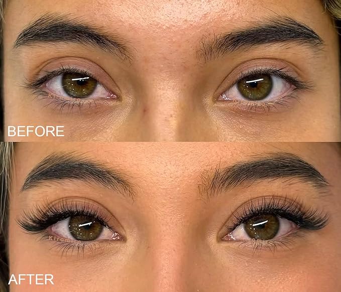 Wispy Mink Lashes 14mm 3D False Eyelashes Natural Look Cat Eye Short Strip Lashes Pack by Kiromiro