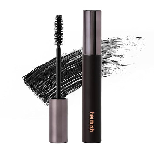 HEIMISH Dailism Smudge Stop Mascara, Volumizing & Lengthening, Long-lasting, Waterproof, Smudge-proof, Non-Clumping, Washable Cleansing Korean Mascara, 0.32oz/9g - Black Volume