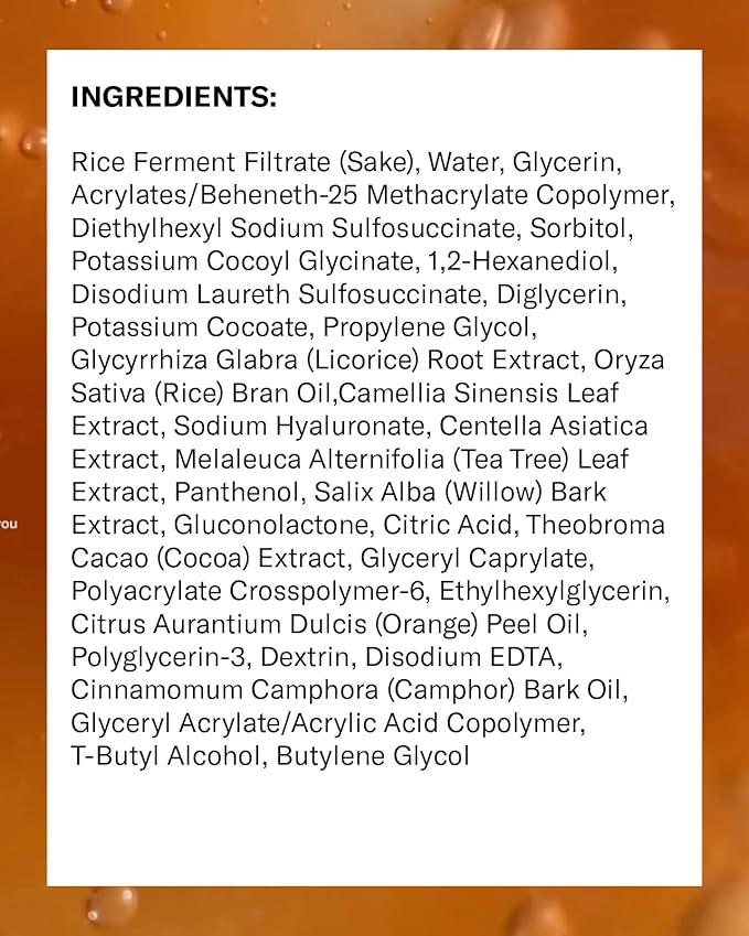 Then I Met You Soothing Tea Cleansing Gel, Vegan-Cruelty-Free Korean Skincare Cleanser with Fermented Rice, Centella, Hydrating Licorice, Glycerin, Exfoliator for Clear Skin Makeup Removal, 3.38 oz