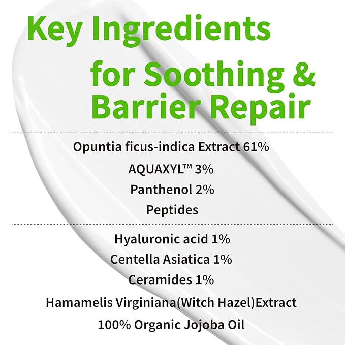 Panthenol Cream – Korean Skincare for Glass Skin with Airless Pump, 1.69oz | Hydrating Face Moisturizer with Centella Asiatica and Hyaluronic Acid | Soothing Barrier Repair Cream