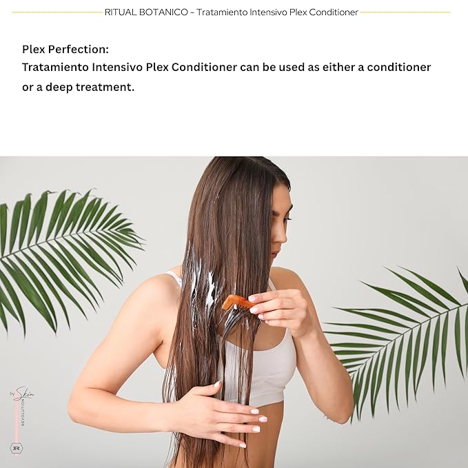 Aftercare for Ritual Botánico Keratina Orgánica | Treatment to Straighten, Repair and Relax Hair | Natural, Organic & Vegan | Product of Colombia | Tratamiento Plex, 400 ml/13.52 Fl Oz (2 Count)