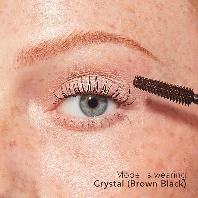 Thrive Causemetics Liquid Lash Extensions Mascara 3 Pack, Tubing Thrive Mascara Lengthening, Volumizing & Curling, Smudge Proof, No Clumping or Flaking, Vegan & Cruelty Free, Crystal (Brown Black)