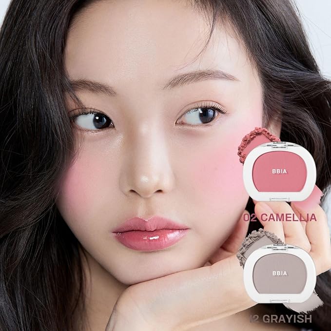 BBIA Last Blush NEW 15 Colors - Cheek Blush Shaping Shading Contour & Highlight Long-Lasting Matte Finish Natural Shades Buildable & Blendable Daily Korean Face Makeup (15 CINNAMON ROSE, Pack of 1)