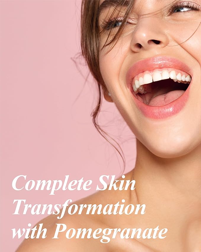 Sooryehan Ultimate Pomegranate Ampoule Set (55 ml/1.86 fl oz) - Skin Elasticity, Reduced Wrinkles & Skin Tone Improvement by LG Beauty. Collagen, Elastin, Vitamin C, Propolis,