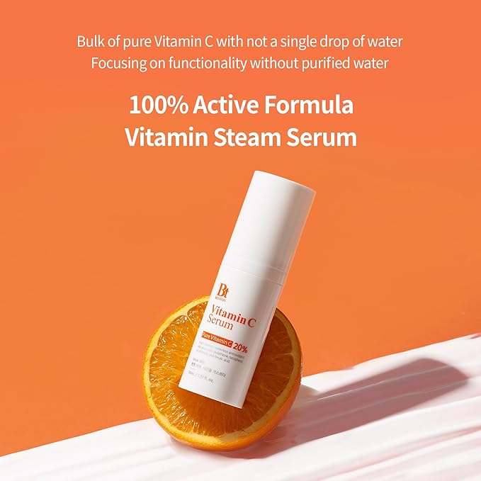 BENTON Vitamin C Serum - Korean Skin Care, White Serum for Face with 20% Pure Vitamin C, Skin Texture & Elasticity Care, Face Moisturizer for All Skin Types(1.01 fl. Oz.)