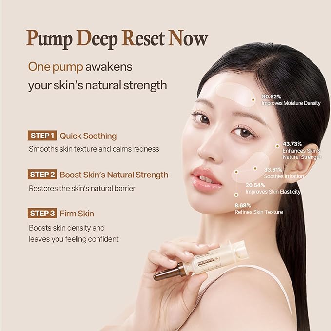 HEVEBLUE Salmon Caring Centella New Pair PDRN Booster 100,000 Shot Essence (1ea) - Salmon PDRN, Restore and Rejuvenate, Refine Skin Texture, Low Irritation, Korean Skincare, K-Beauty